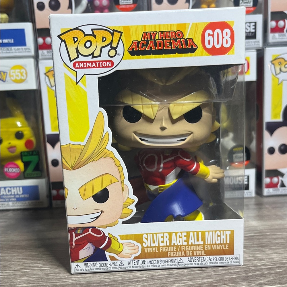 Funko Pop My Hero Academia Silver Age All Might Figure